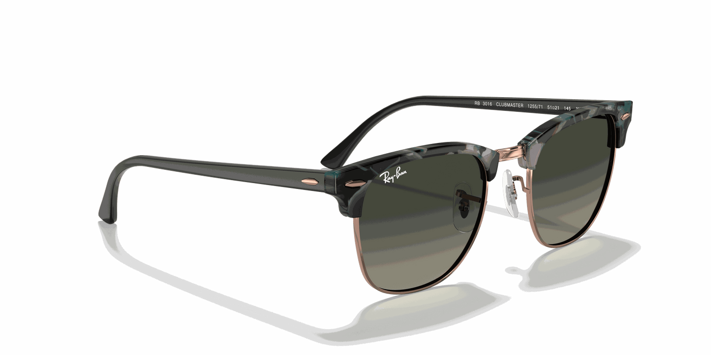 [Grey Gradient Lenses, Polished Grey Green Frame]