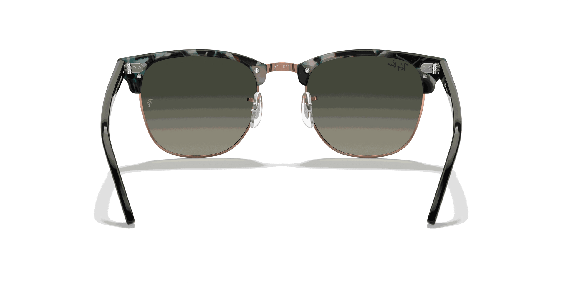 [Grey Gradient Lenses, Polished Grey Green Frame]