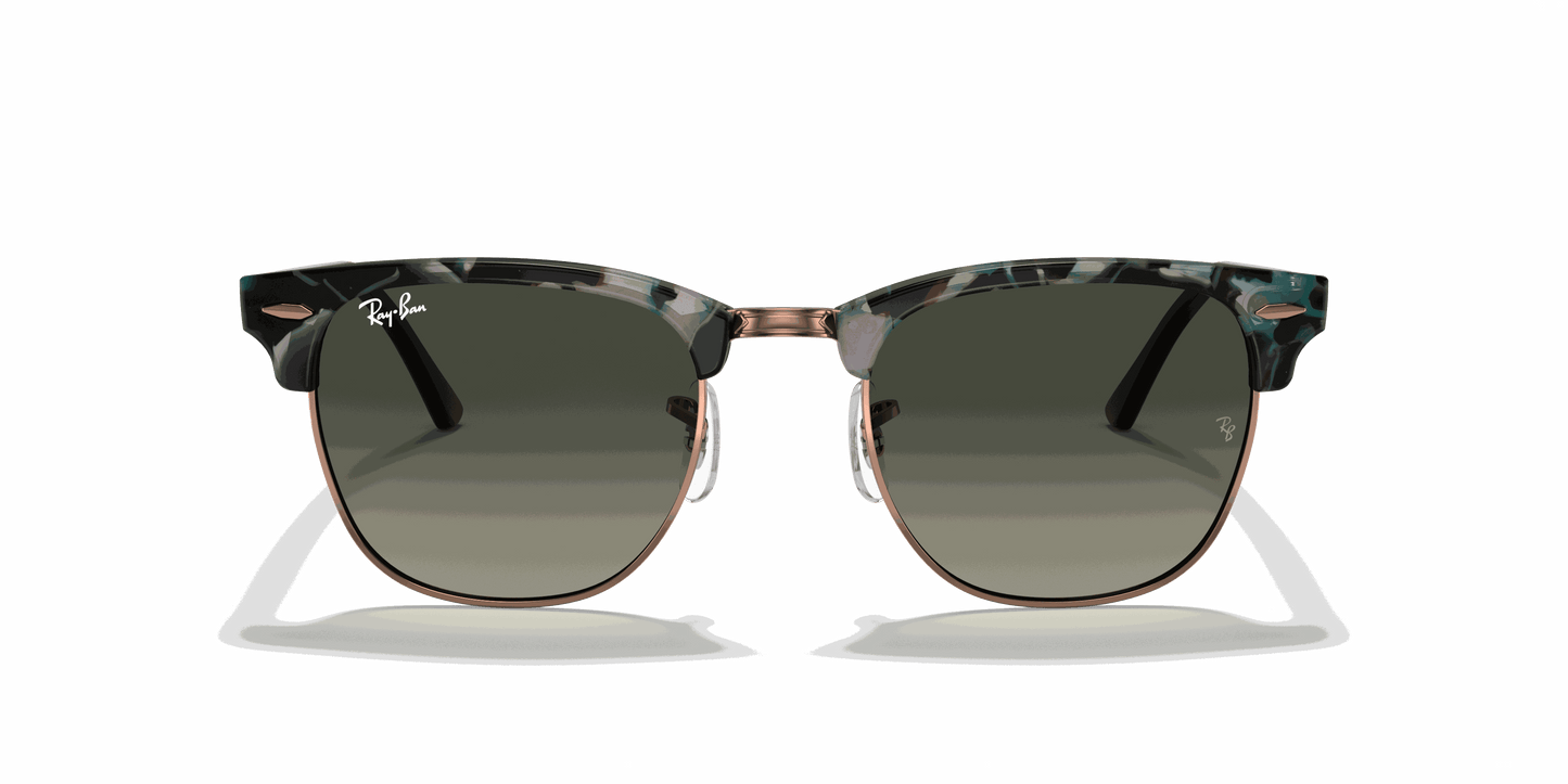 [Grey Gradient Lenses, Polished Grey Green Frame]