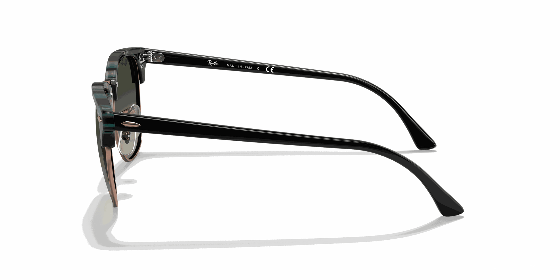 [Grey Gradient Lenses, Polished Grey Green Frame]