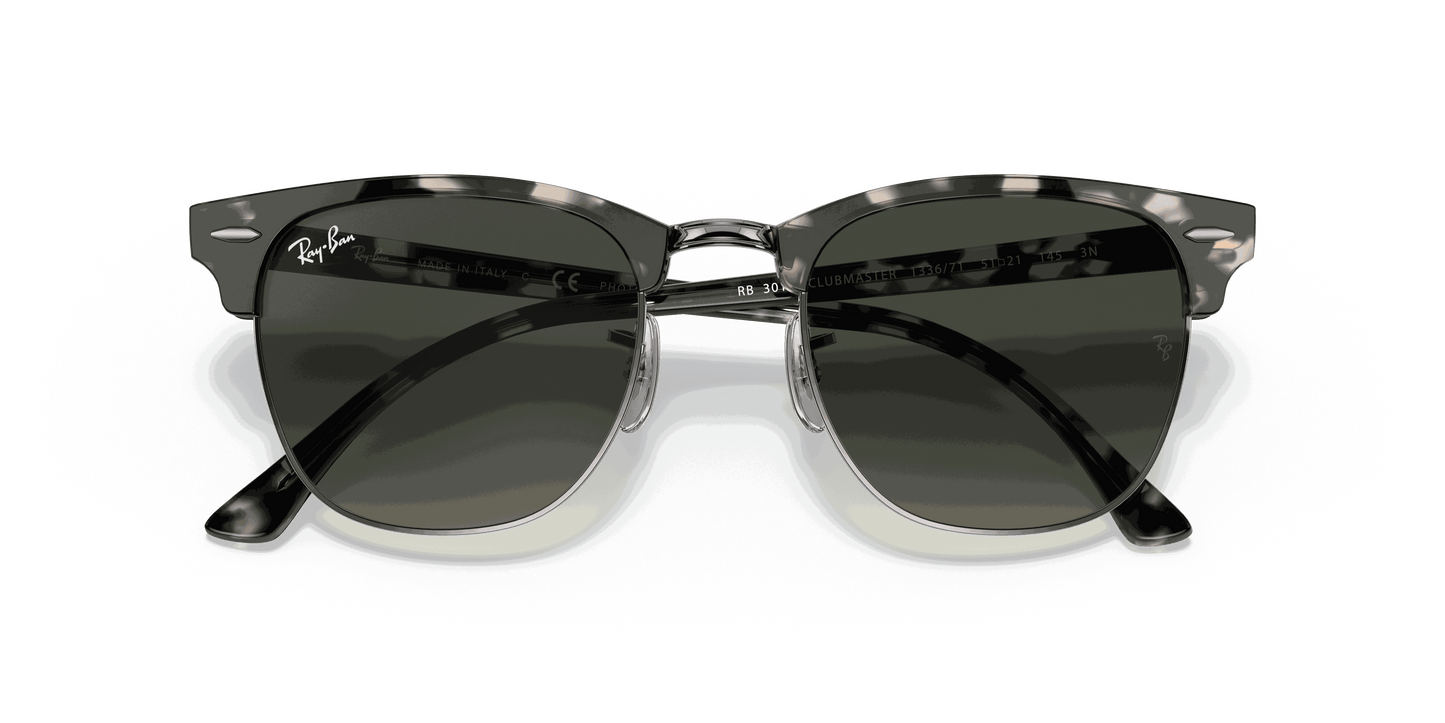 [Grey Gradient Lenses, Polished Grey Havana Frame]