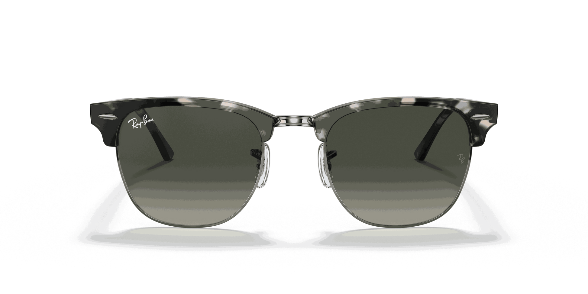 [Grey Gradient Lenses, Polished Grey Havana Frame]