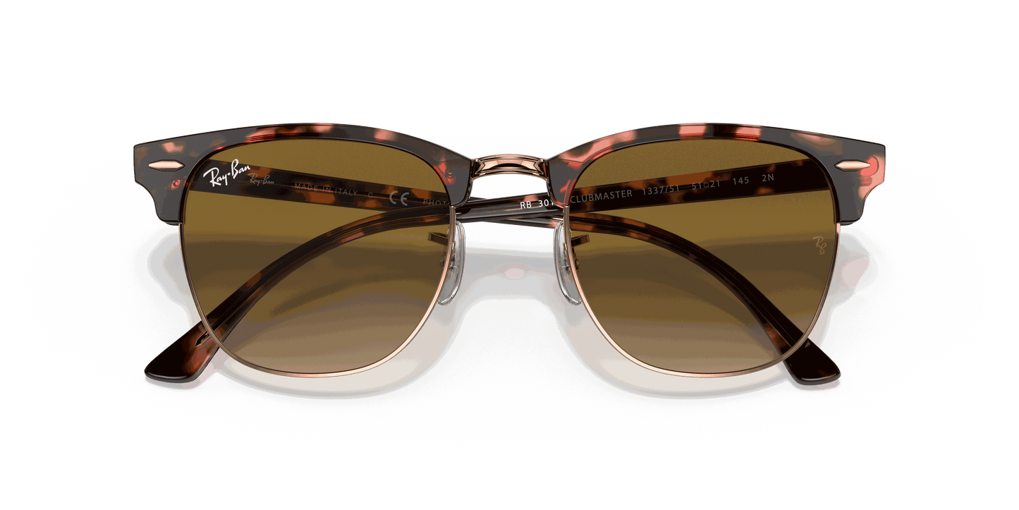 [Light Brown Gradient Lenses, Polished Pink Havana Frame]