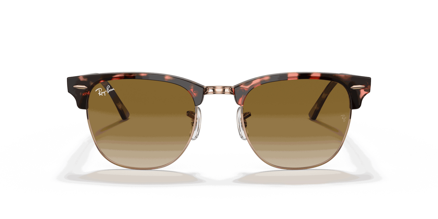 [Light Brown Gradient Lenses, Polished Pink Havana Frame]