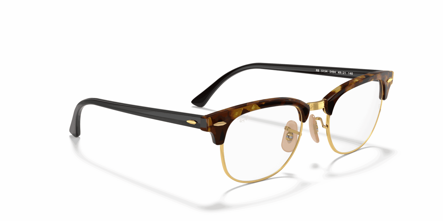 [Clear Lenses, Polished Brown Havana Frame]