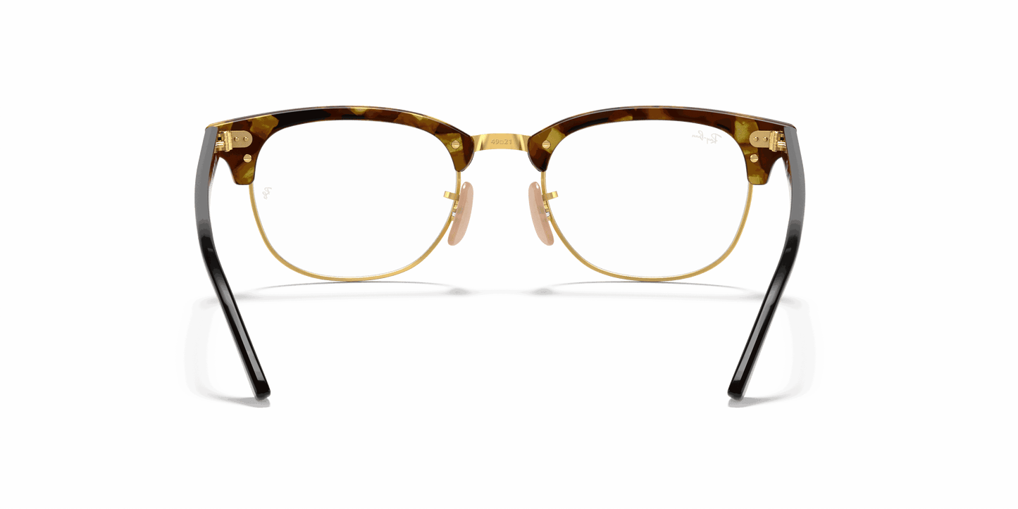 [Clear Lenses, Polished Brown Havana Frame]