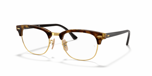 [Clear Lenses, Polished Brown Havana Frame]