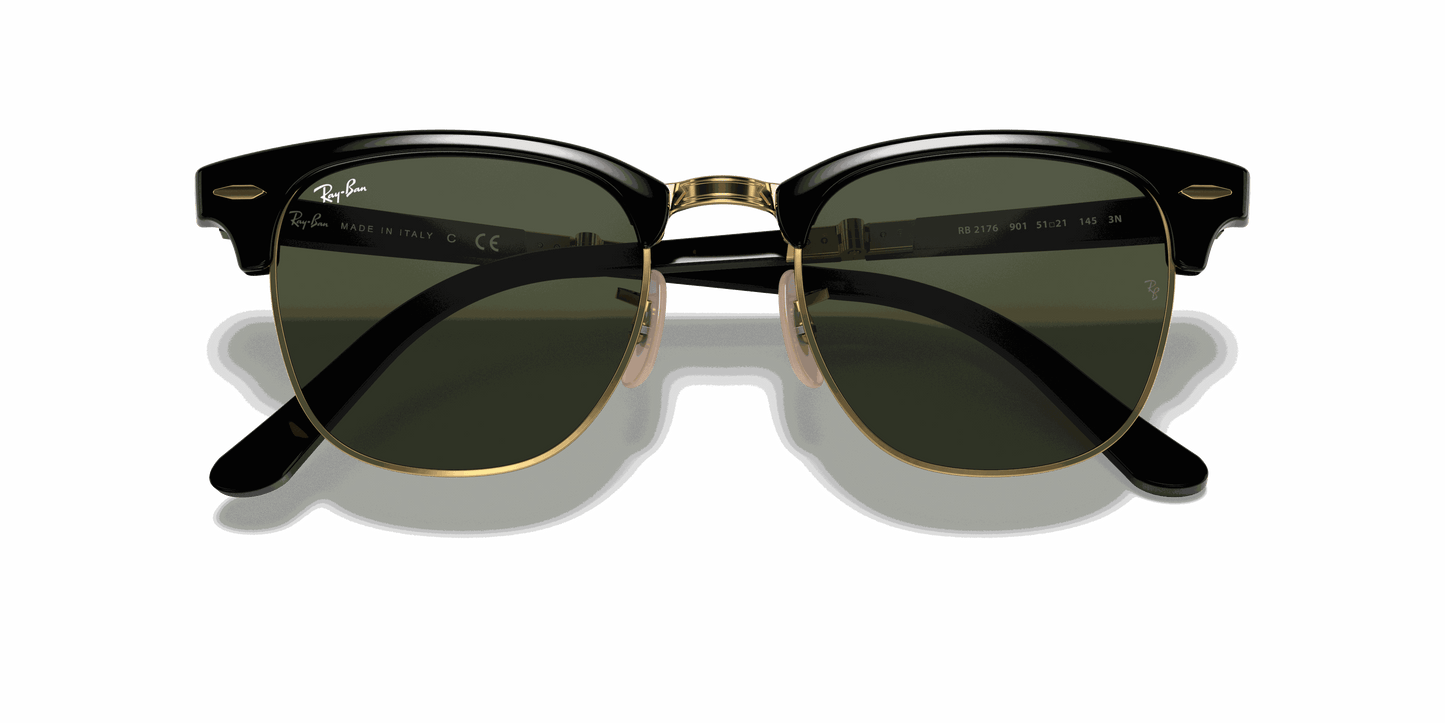 [G-15 Green Lenses, Polished Black Frame]