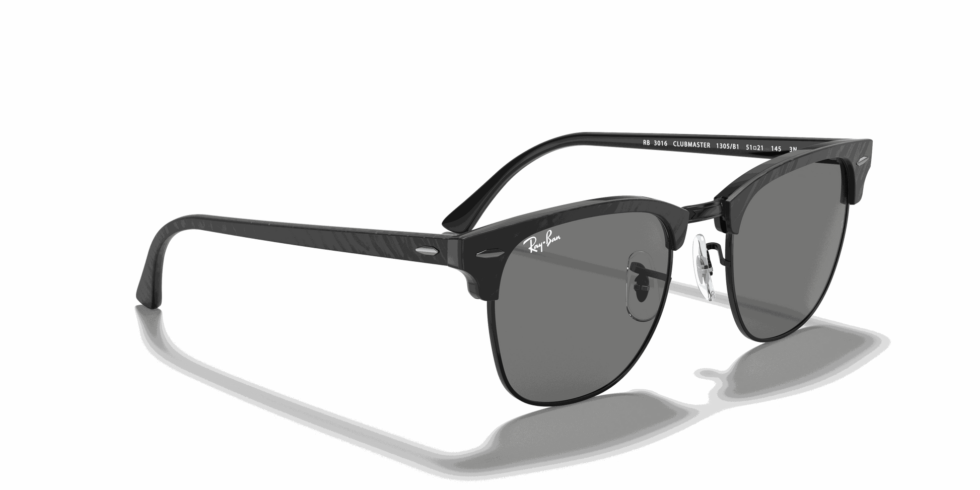 [Dark Grey Lenses, Polished Black Frame]