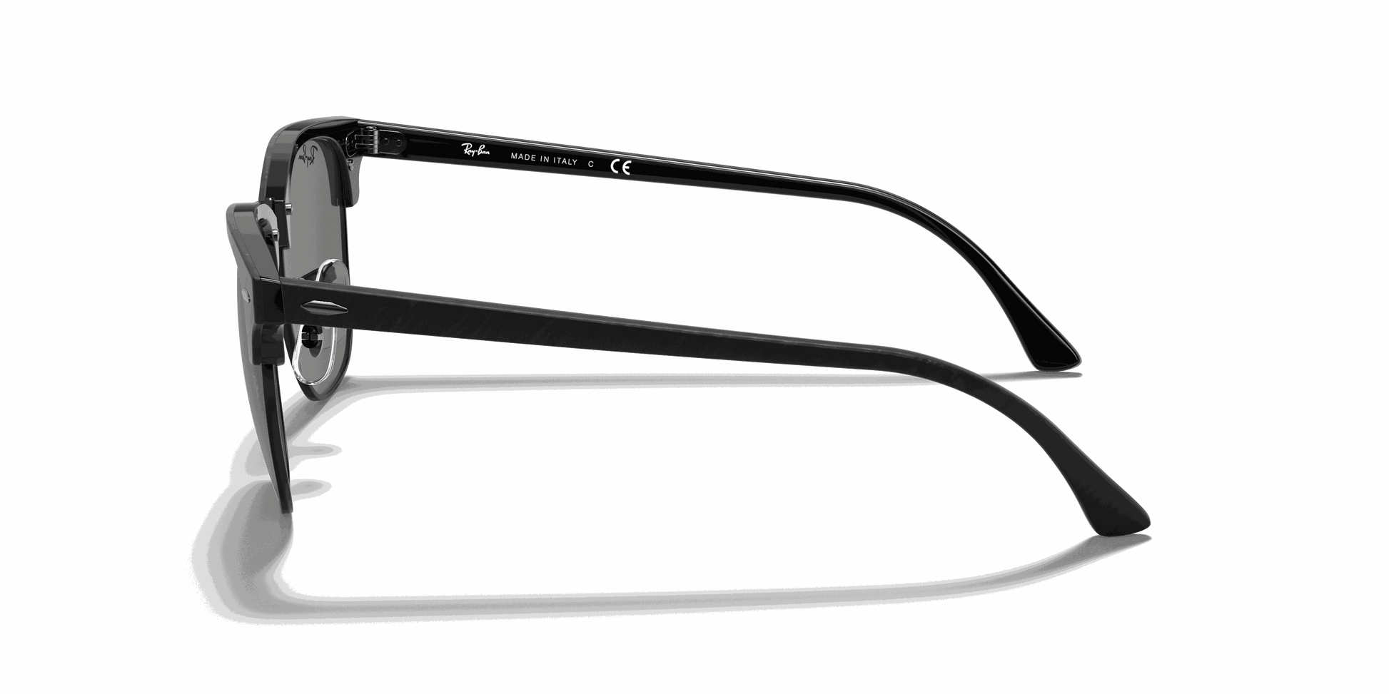 [Dark Grey Lenses, Polished Black Frame]