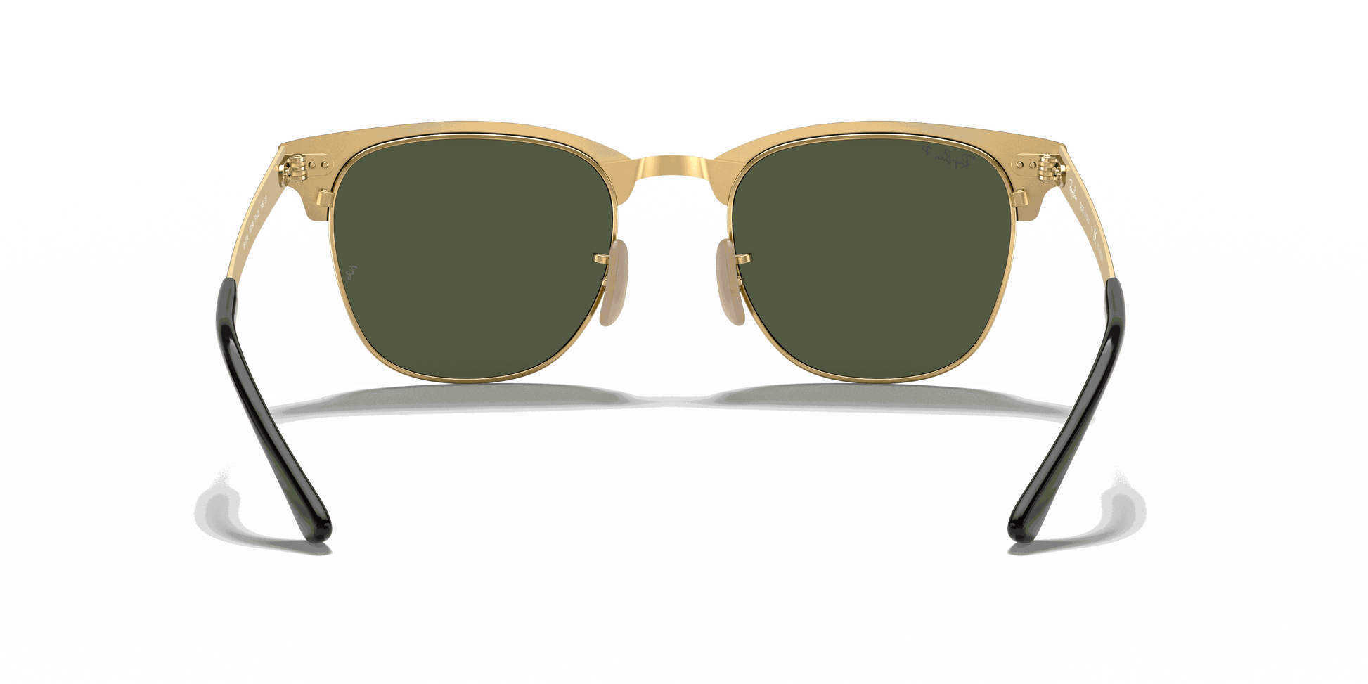 [G-15 Green Lenses, Polished Black On Gold Frame]