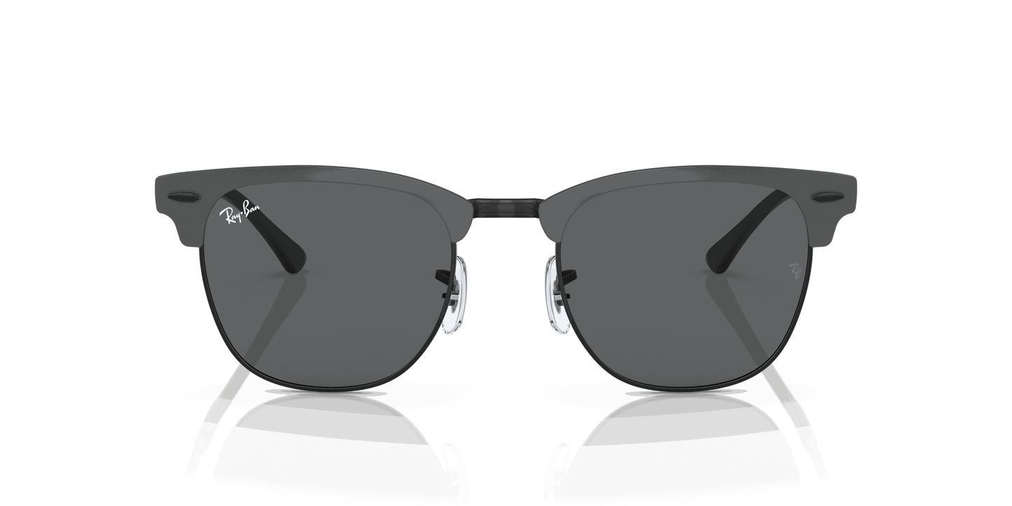 [Dark Grey Lenses, Polished Grey On Black Frame]