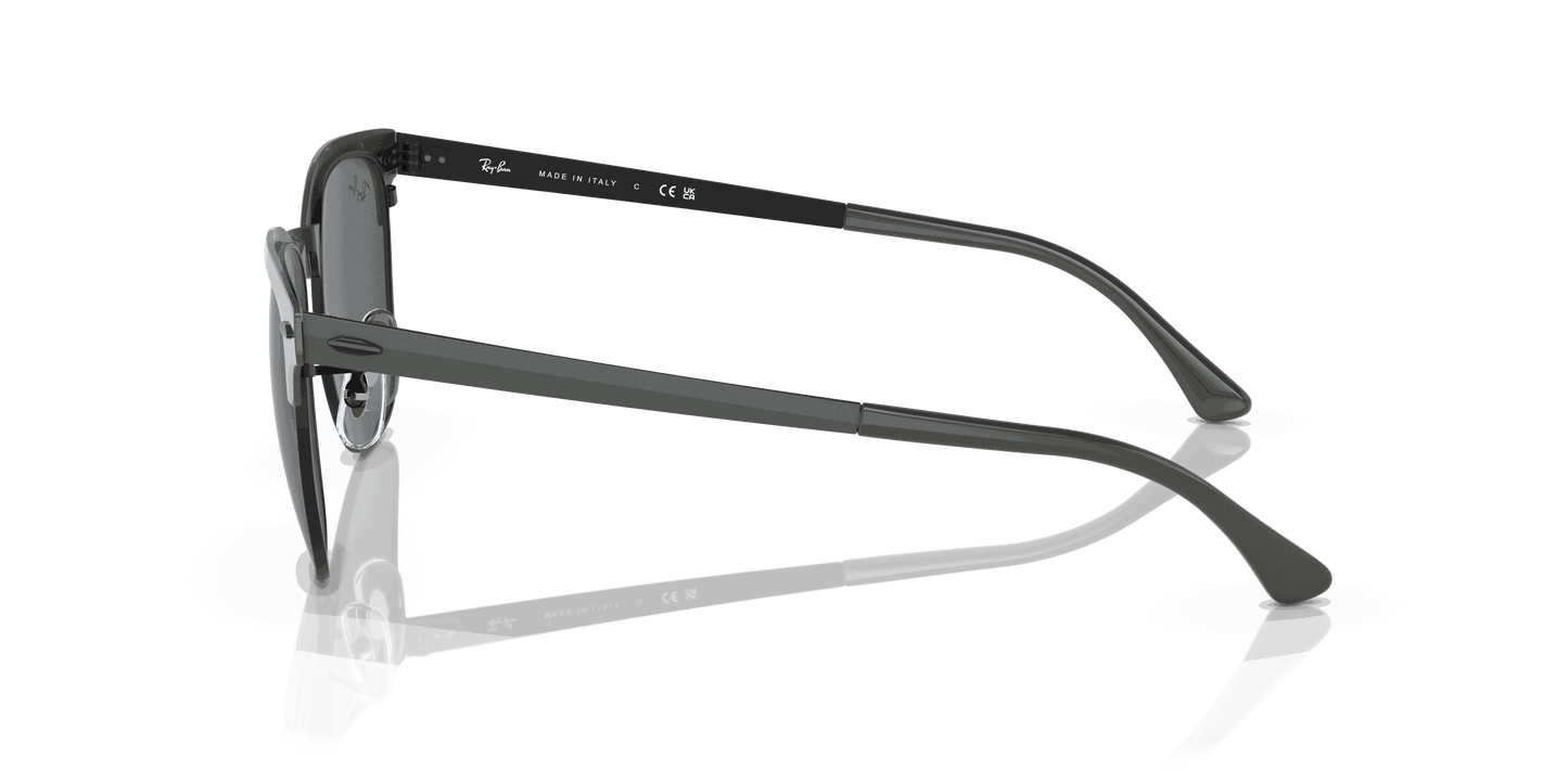 [Dark Grey Lenses, Polished Grey On Black Frame]