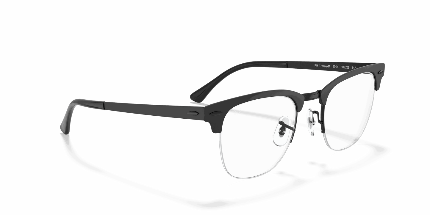 [Clear Lenses, Matte Black Frame]