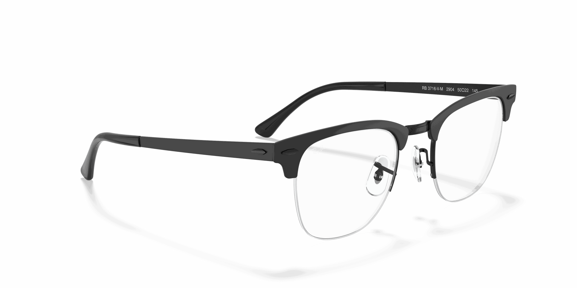 [Clear Lenses, Matte Black Frame]