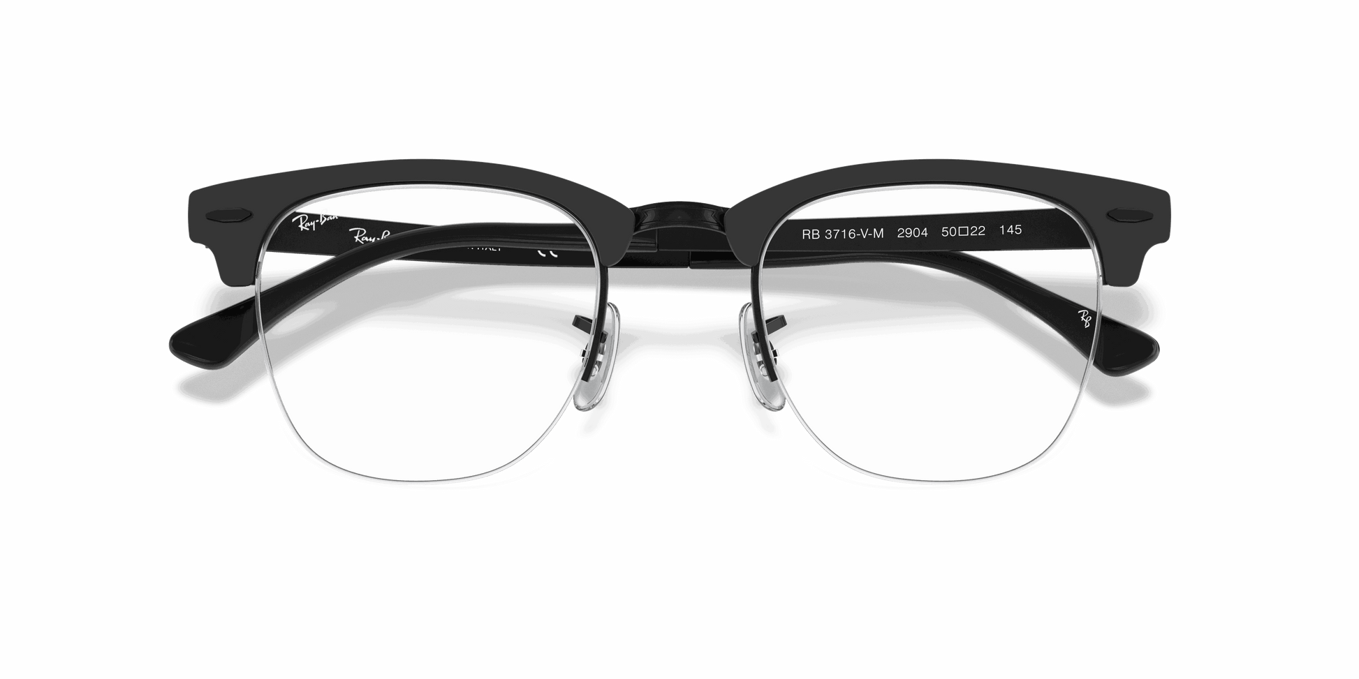 [Clear Lenses, Matte Black Frame]