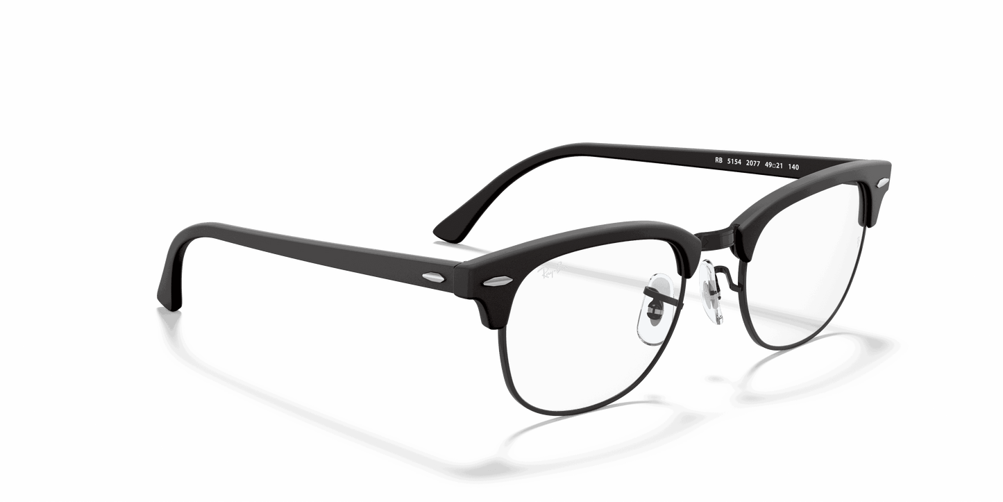 [Clear Lenses, Matte Black Frame]