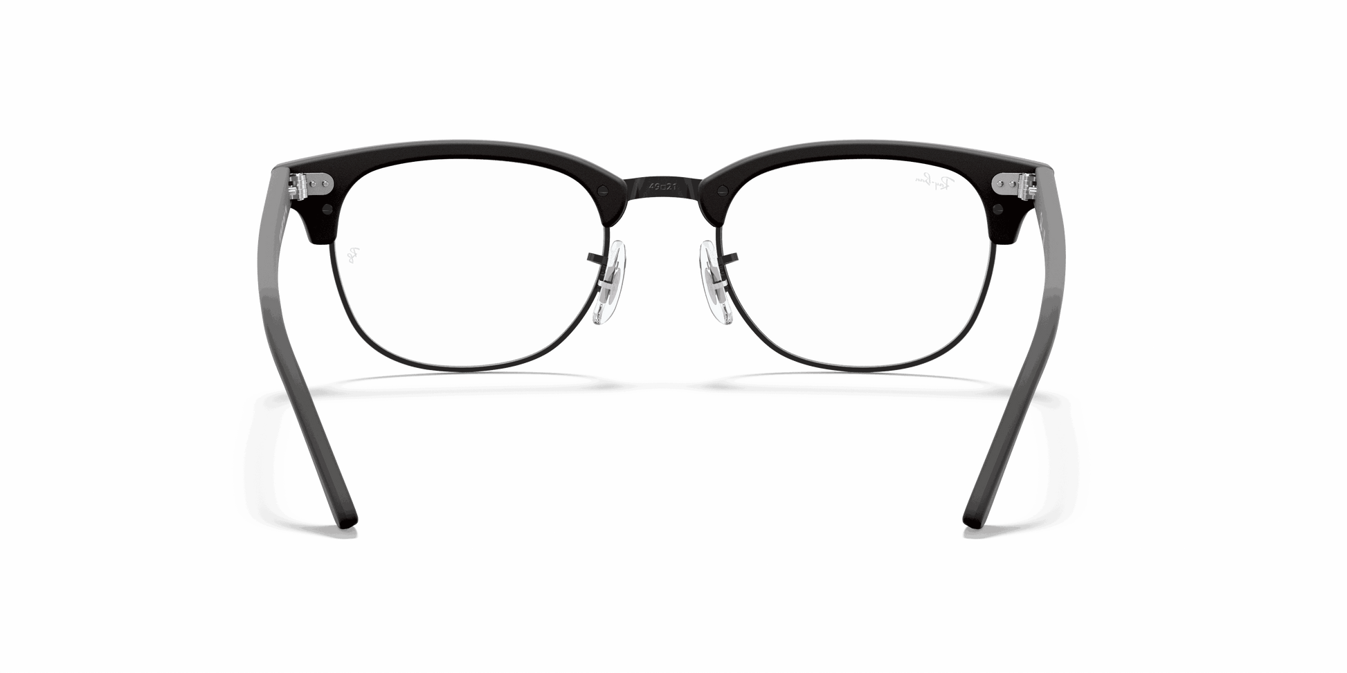 [Clear Lenses, Matte Black Frame]