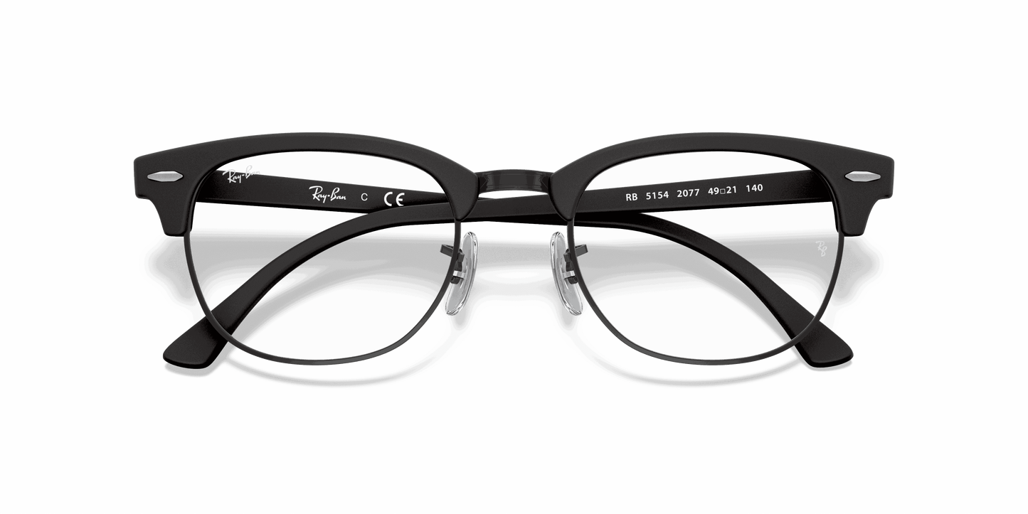 [Clear Lenses, Matte Black Frame]