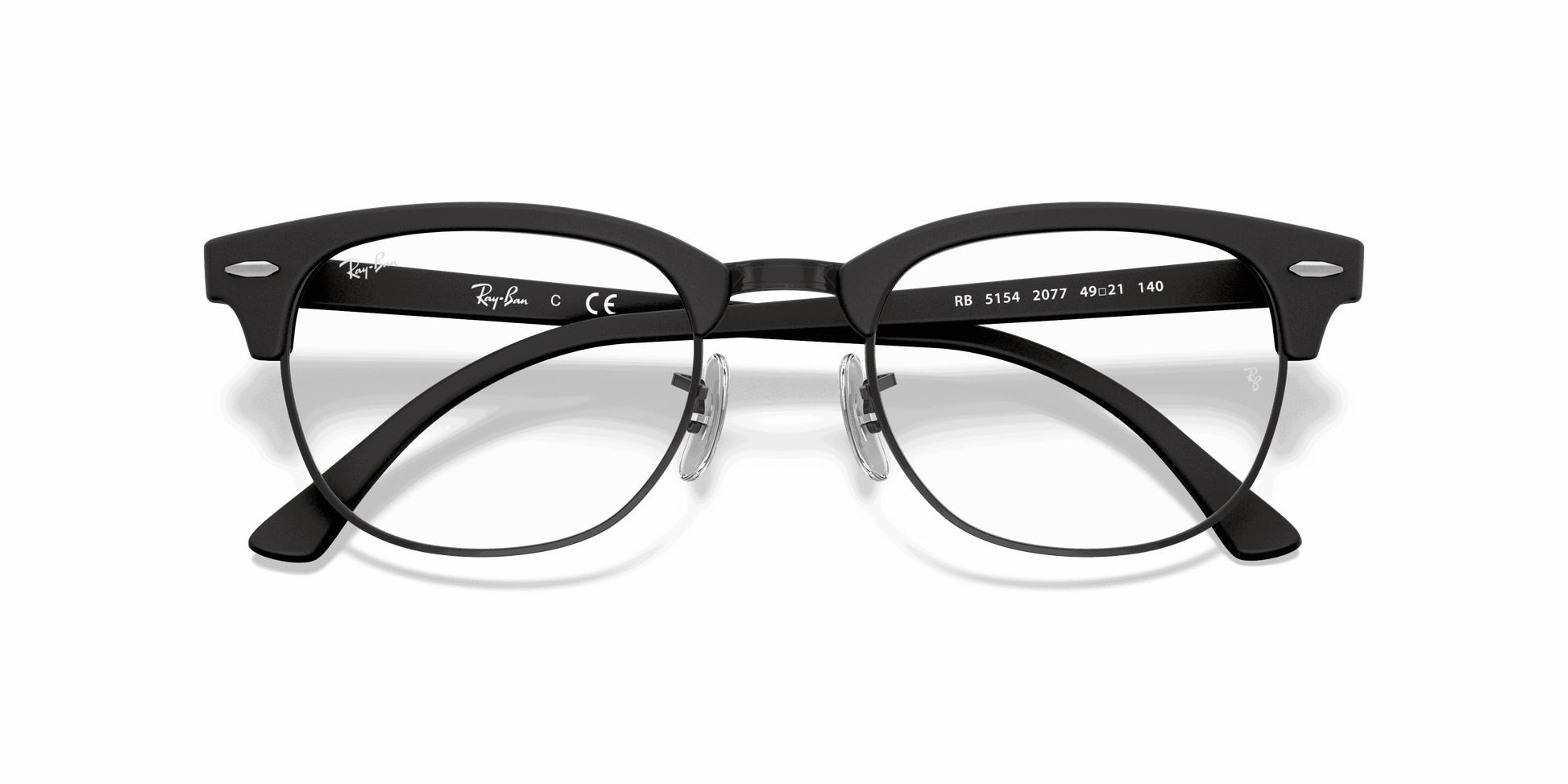 [Clear Lenses, Matte Black Frame]