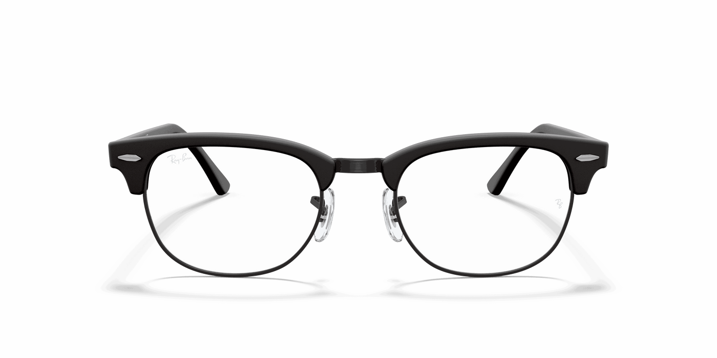 [Clear Lenses, Matte Black Frame]