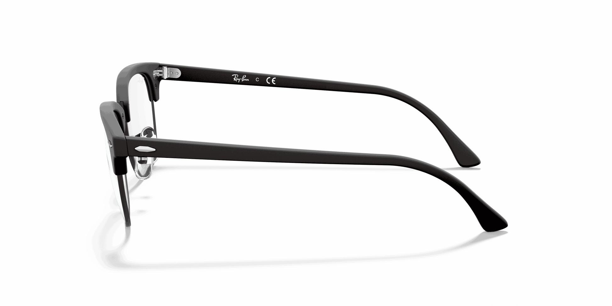 [Clear Lenses, Matte Black Frame]