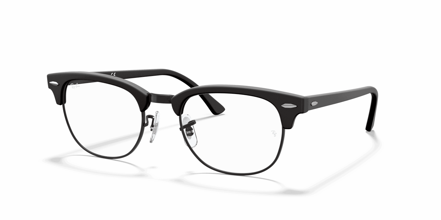 [Clear Lenses, Matte Black Frame]