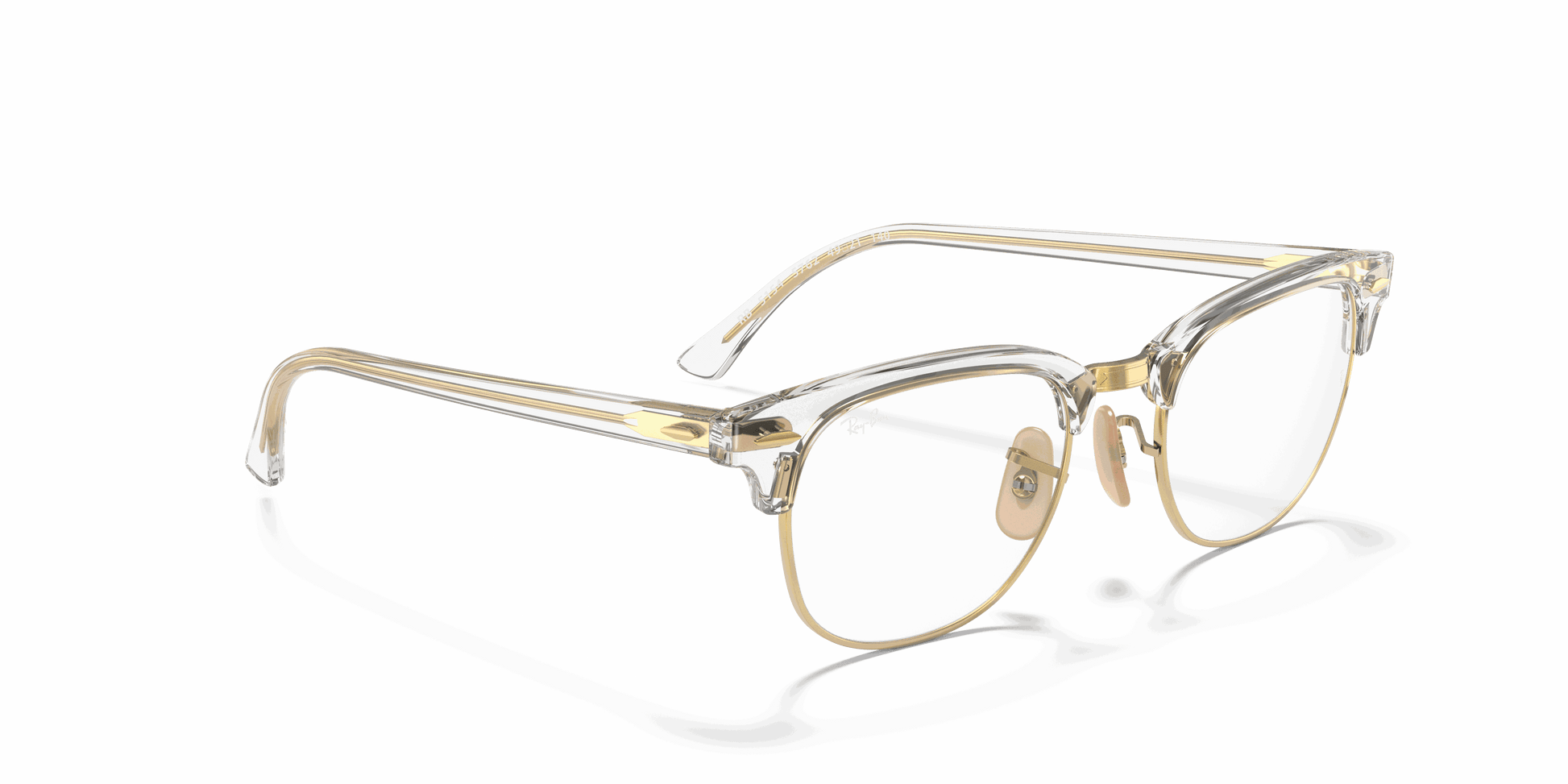 [Clear Lenses, Polished Transparent Frame]