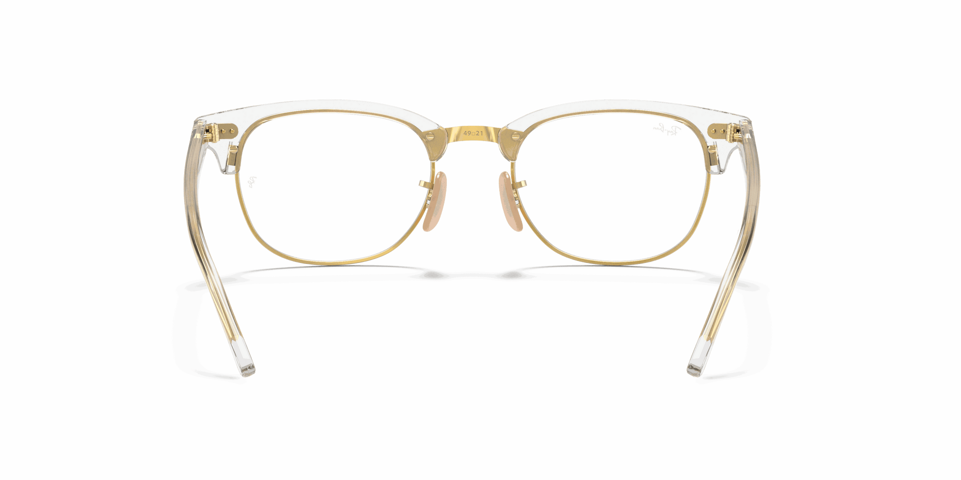 [Clear Lenses, Polished Transparent Frame]