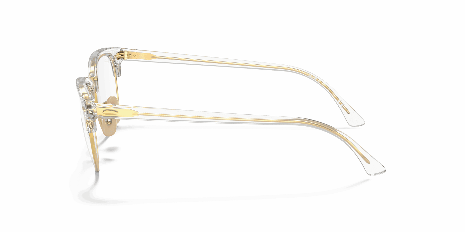 [Clear Lenses, Polished Transparent Frame]