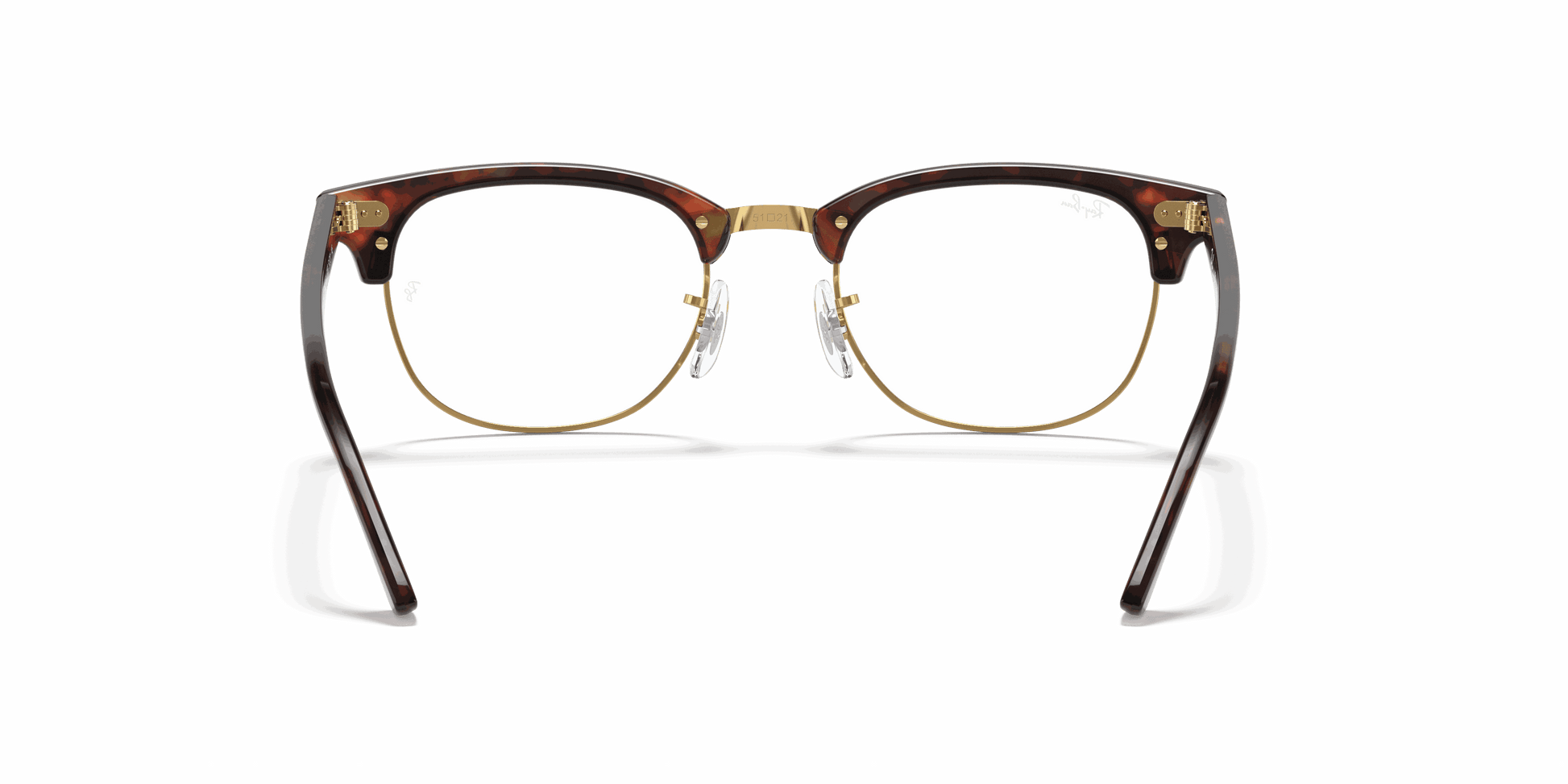 [Clear Lenses, Polished Tortoise Frame]