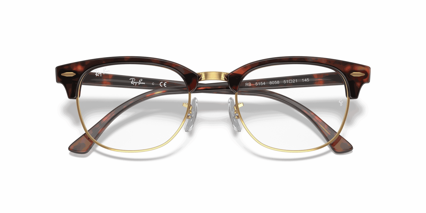 [Clear Lenses, Polished Tortoise Frame]