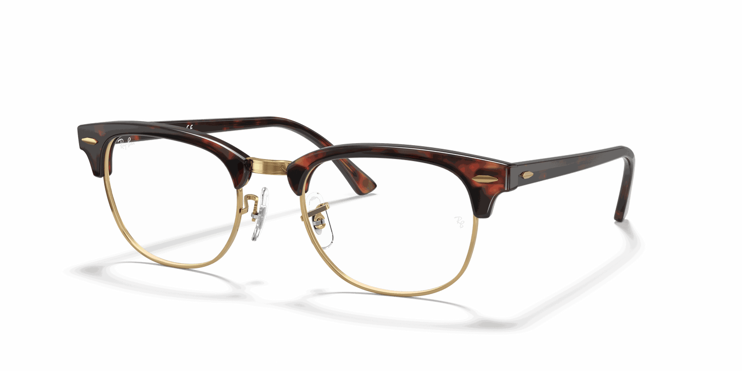 [Clear Lenses, Polished Tortoise Frame]