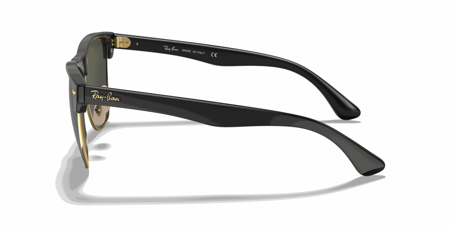 [G-15 Green Lenses, Matte Black On Gold Frame]