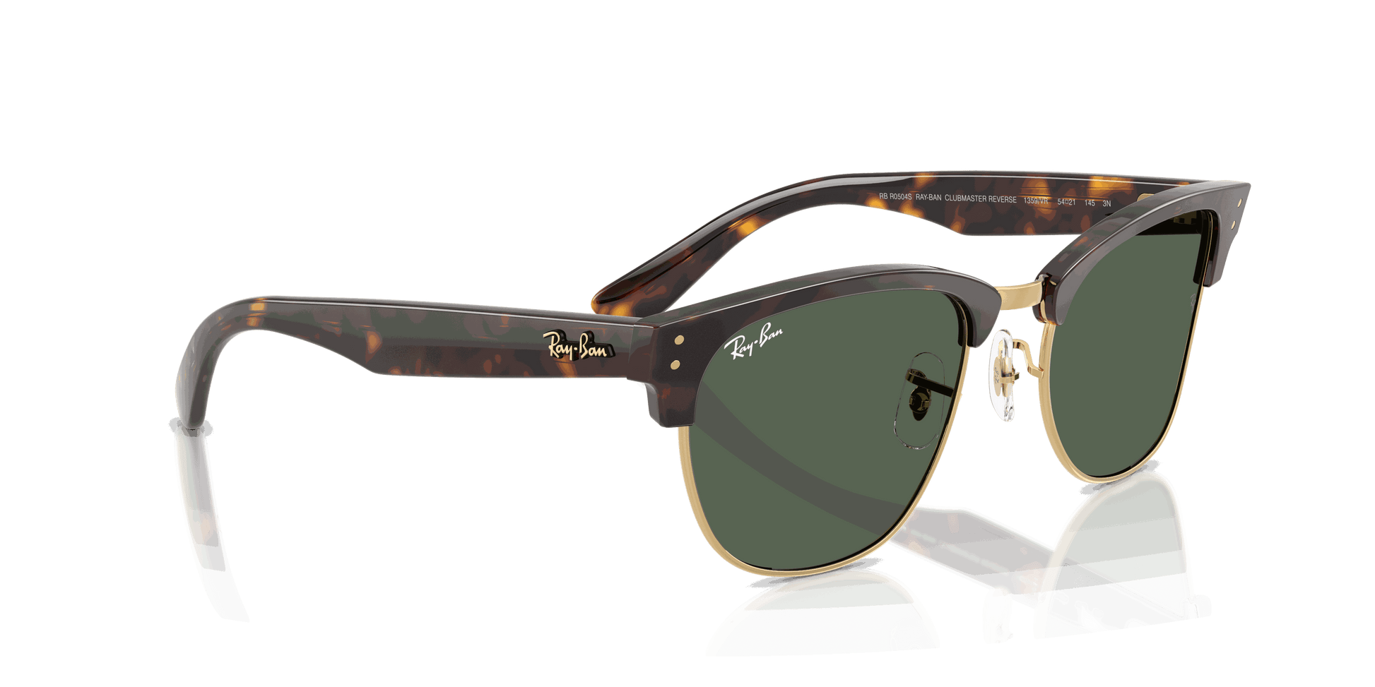 [Dark Green Lenses, Polished Havana Frame]