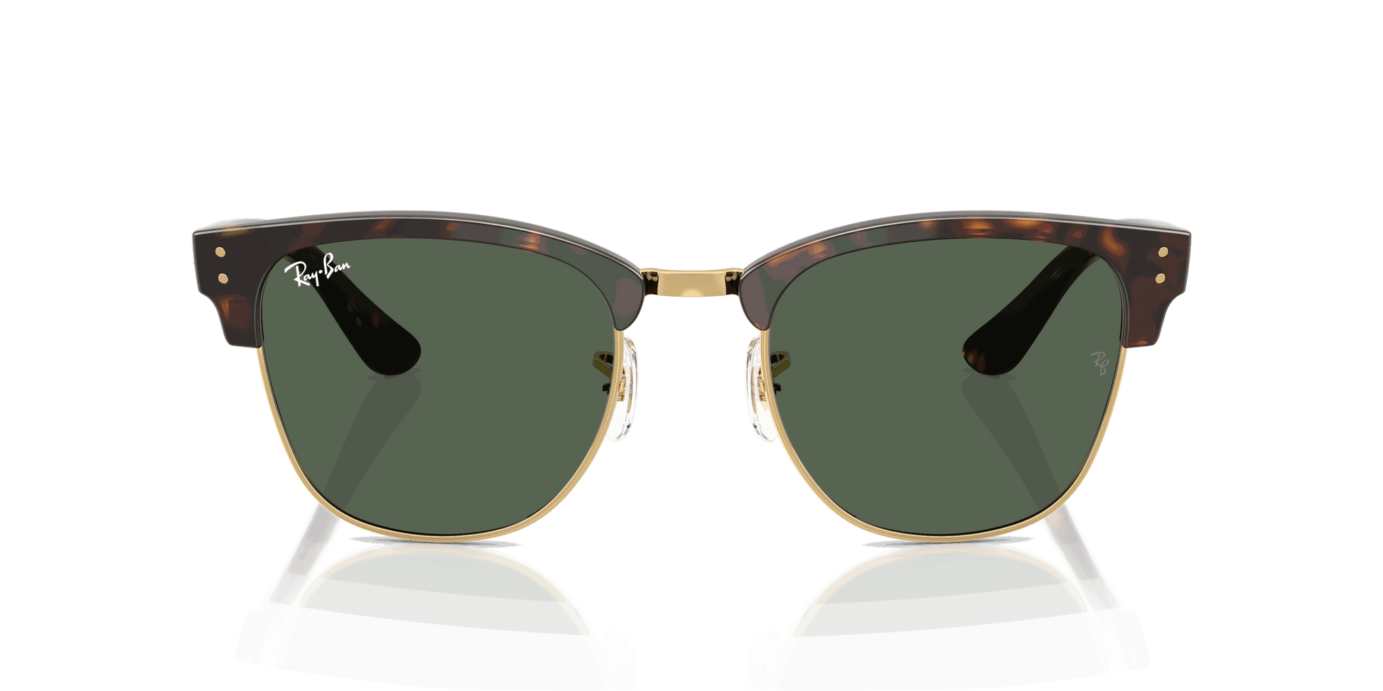 [Dark Green Lenses, Polished Havana Frame]
