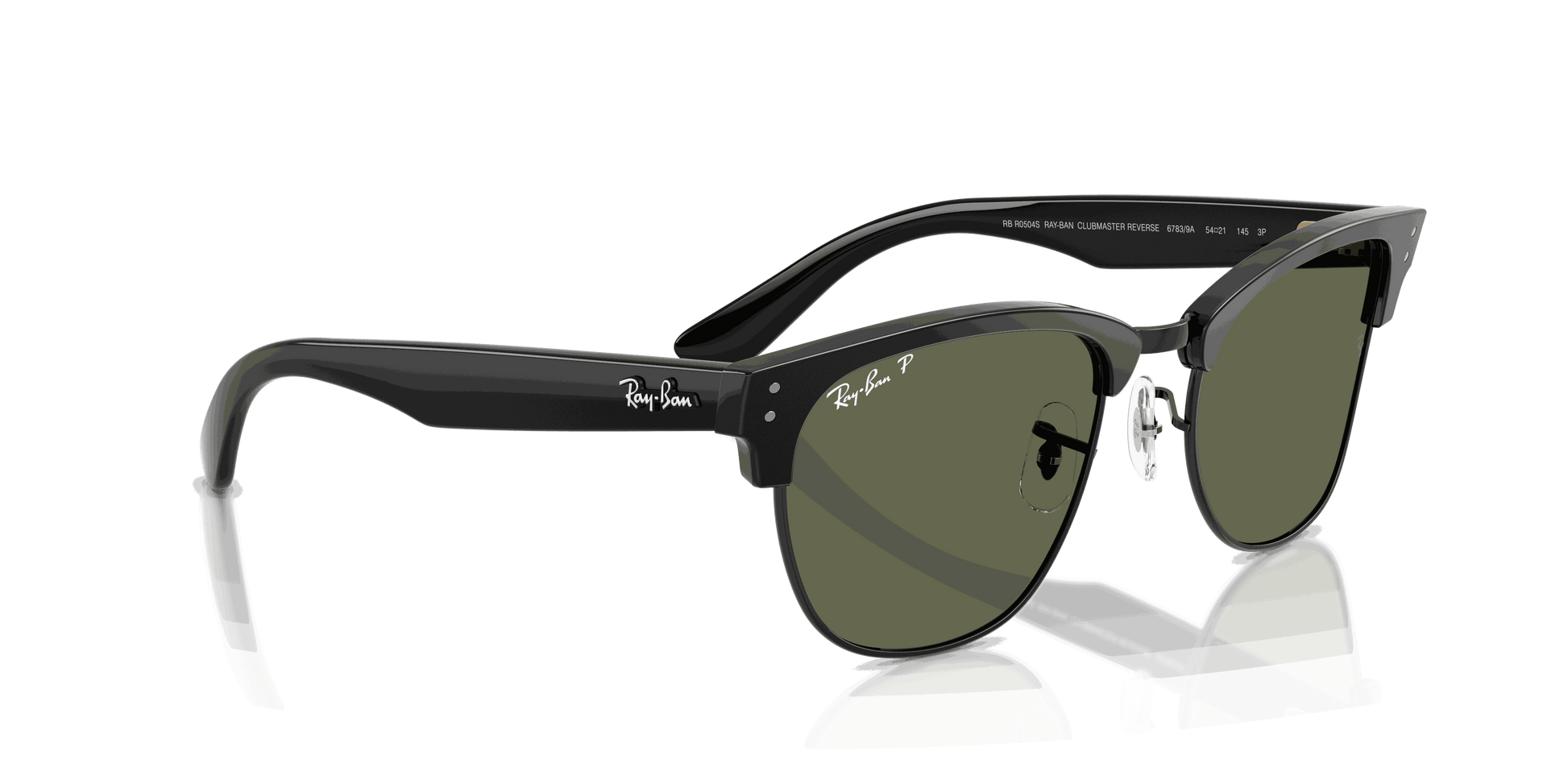 [Polar Dark Green Lenses, Polished Black On Black Frame]