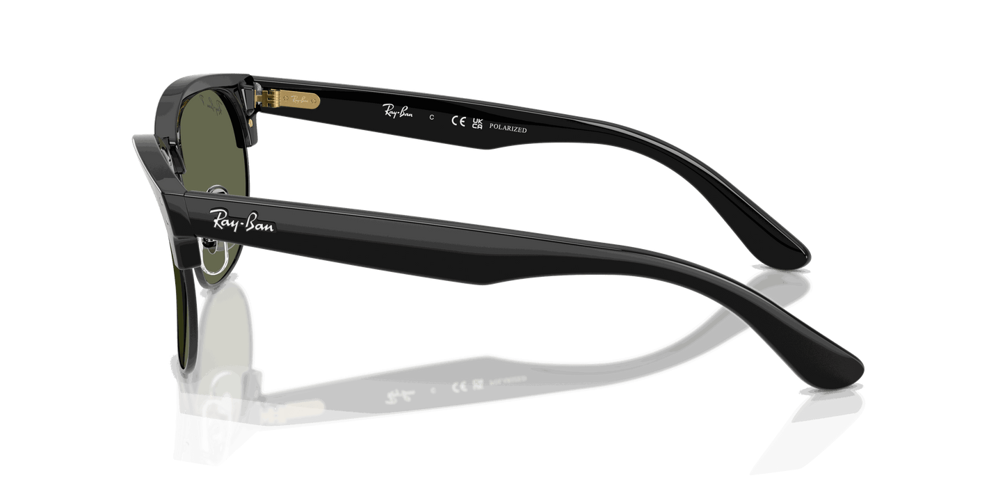 [Polar Dark Green Lenses, Polished Black On Black Frame]