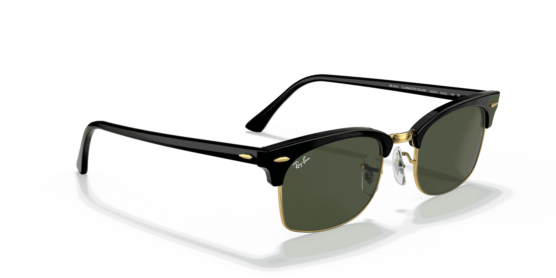 [G-15 Green Lenses, Polished Black Frame]