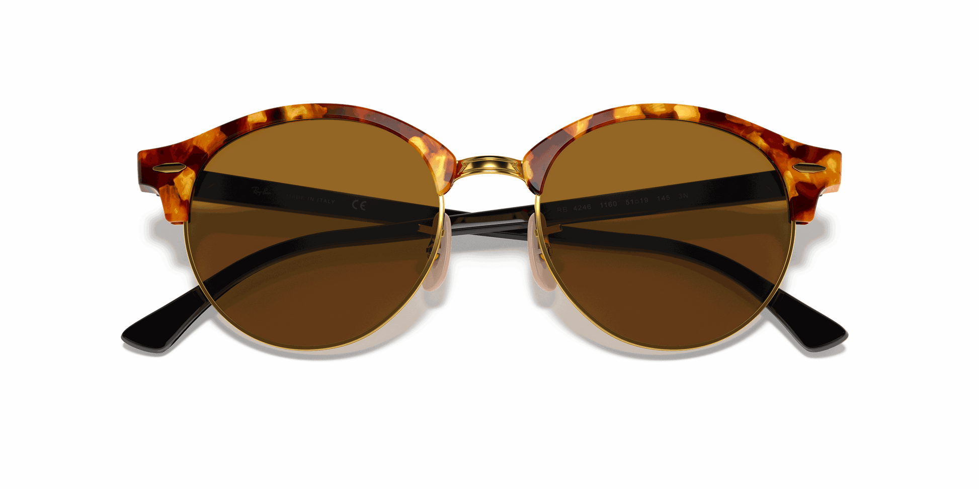 [B-15 Brown Lenses, Polished Brown Havana Frame]