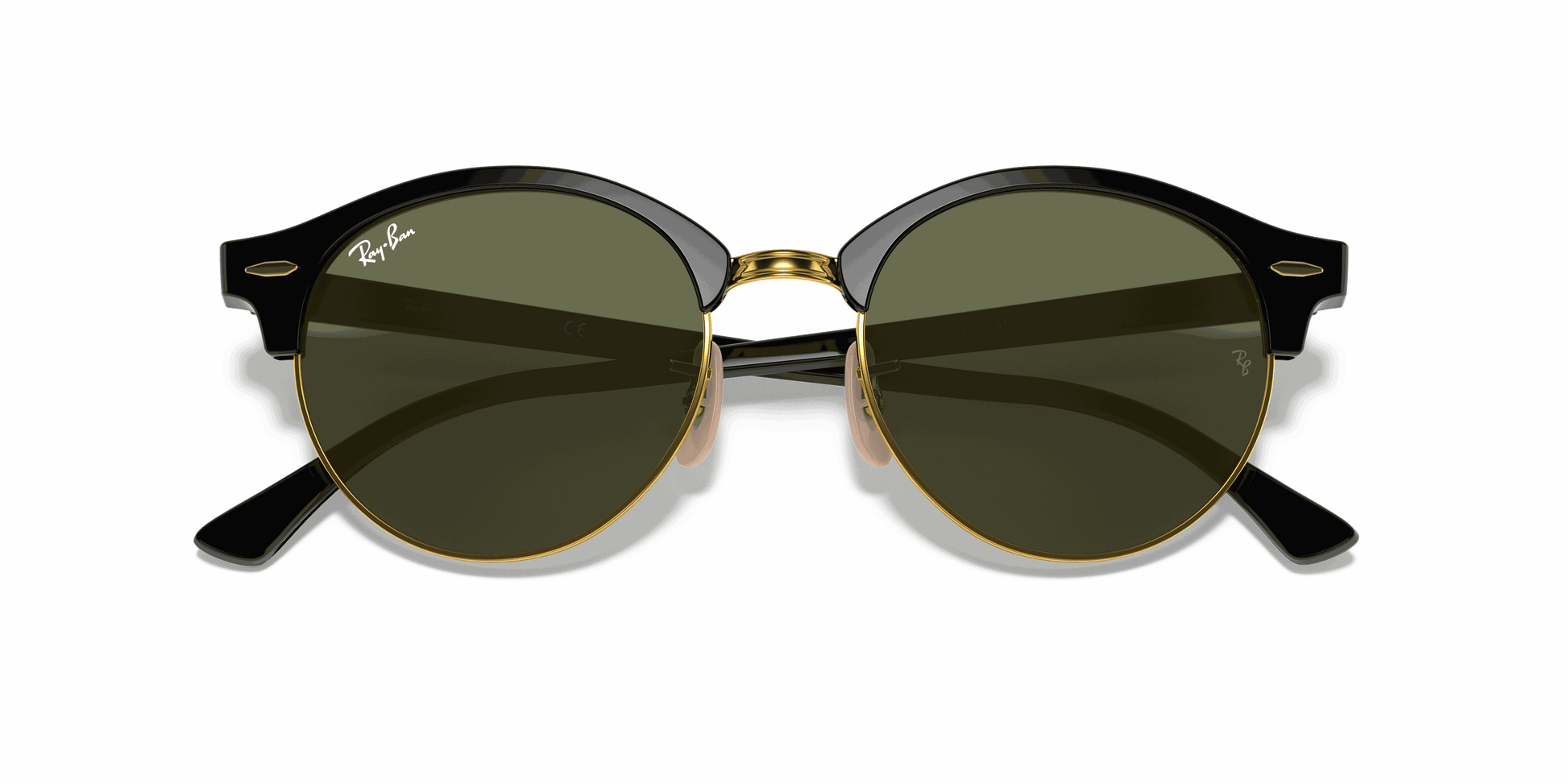 [G-15 Green Lenses, Polished Black Frame]