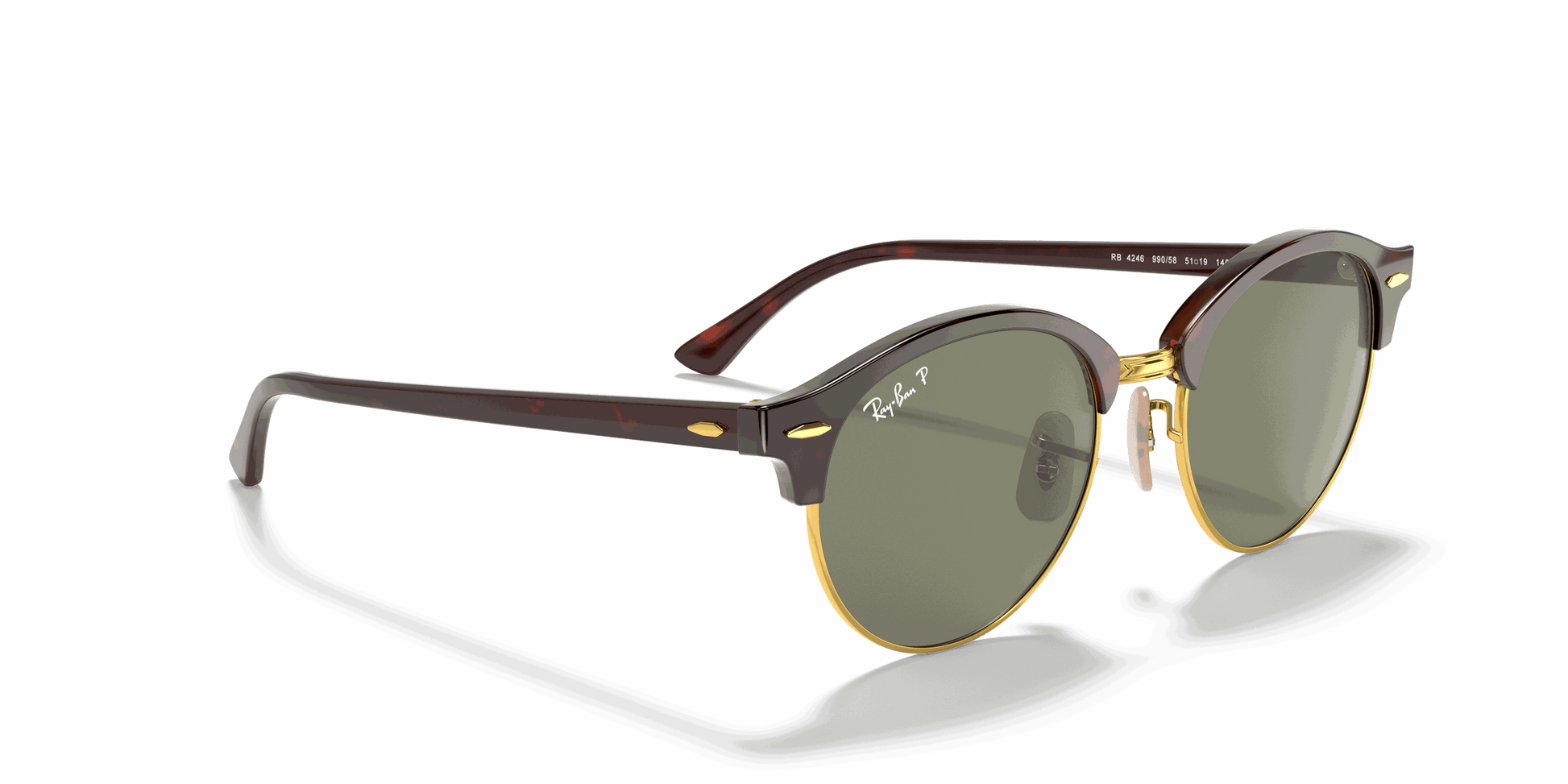 [G-15 Green Lenses, Polished Red Havana Frame]