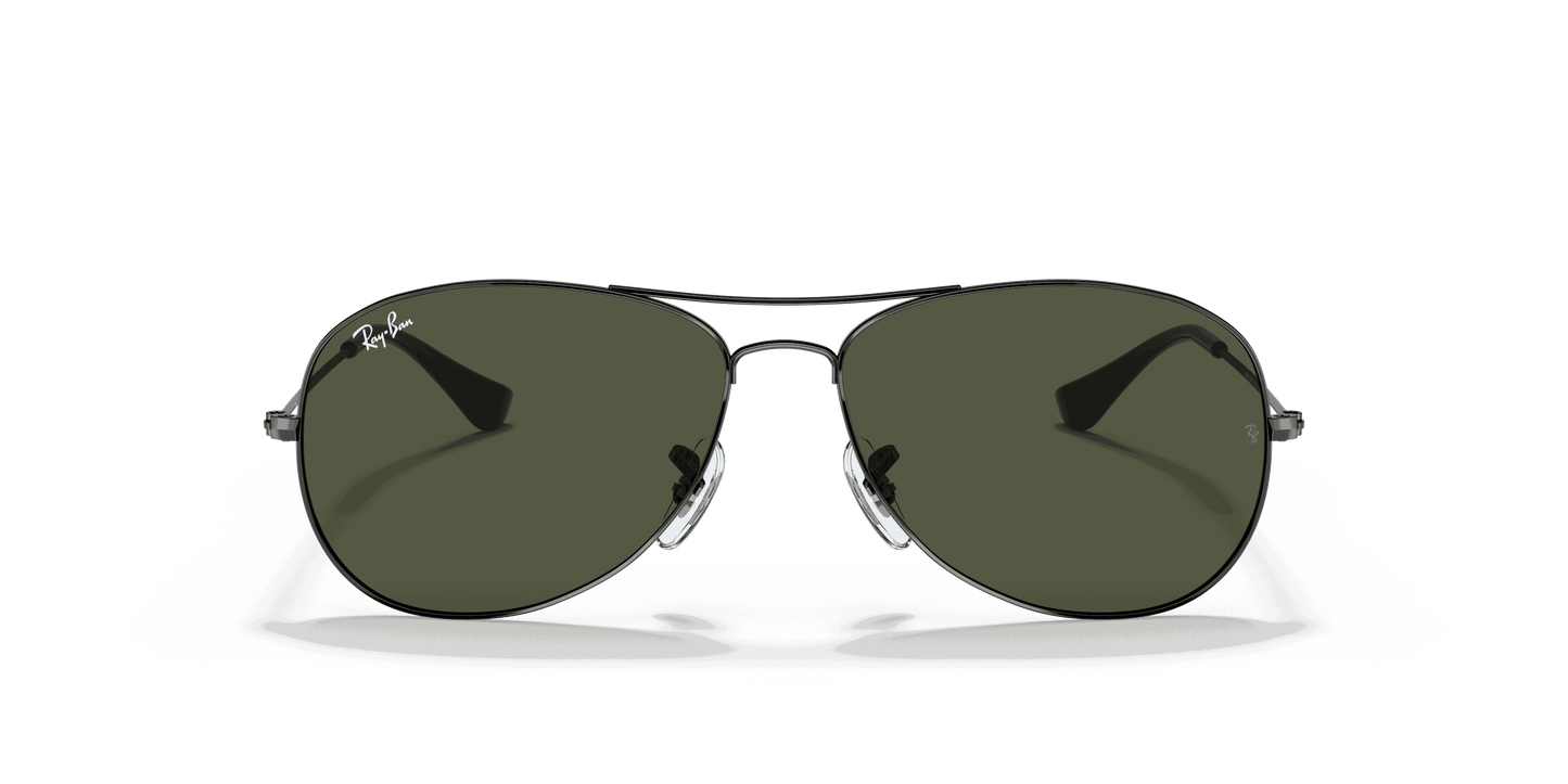 [G-15 Green Lenses, Polished Gunmetal Frame]