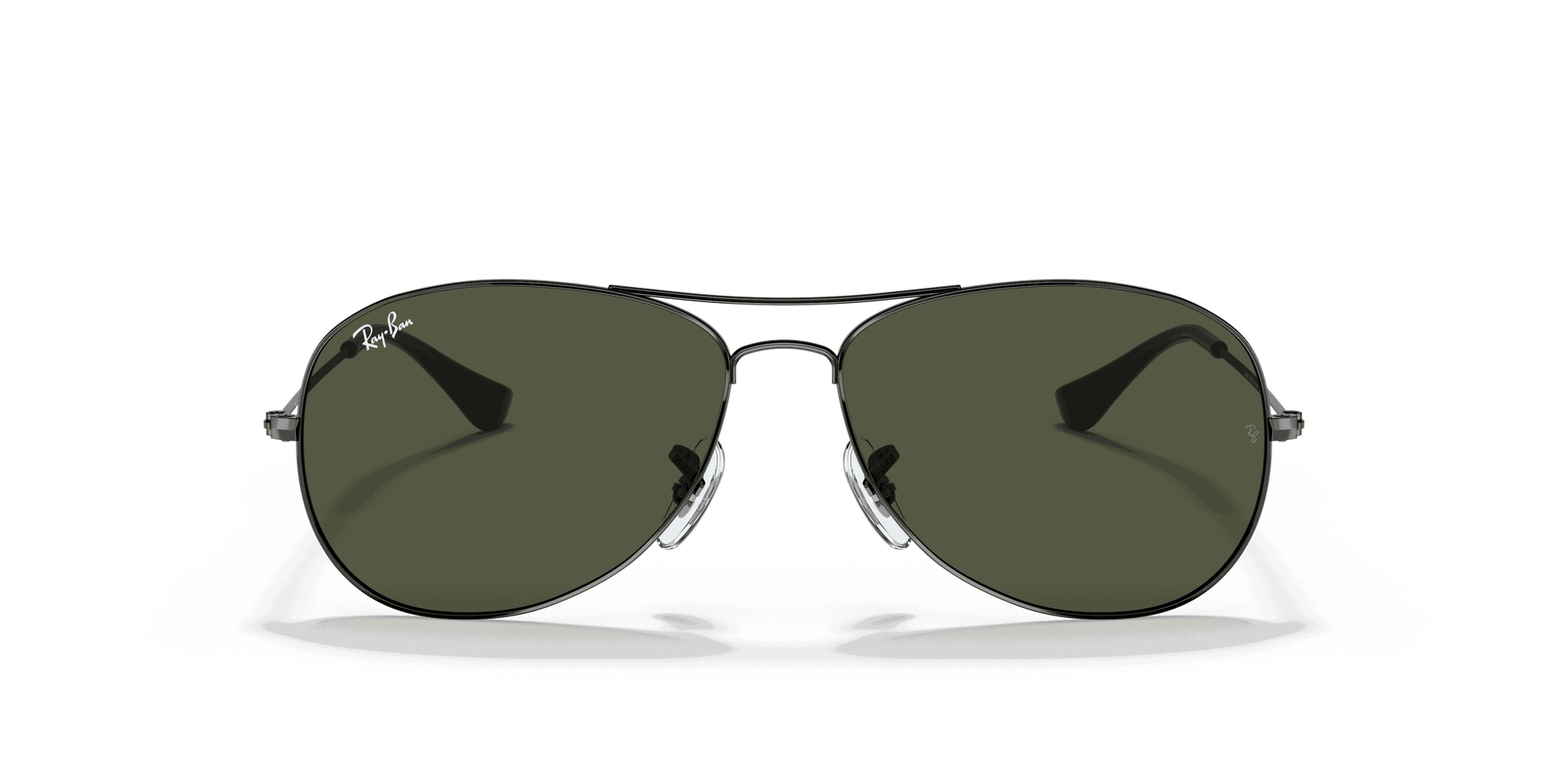 [G-15 Green Lenses, Polished Gunmetal Frame]
