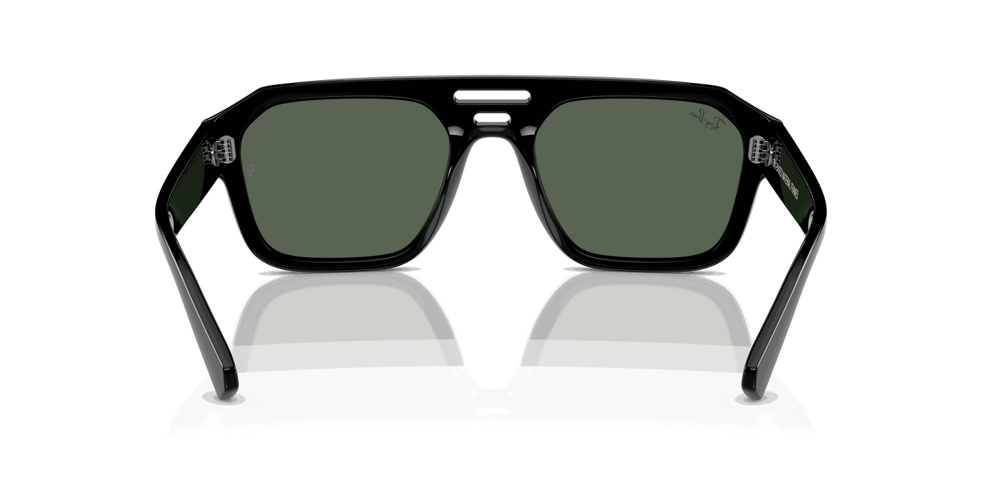 [Dark Green Lenses, Polished Black Frame]