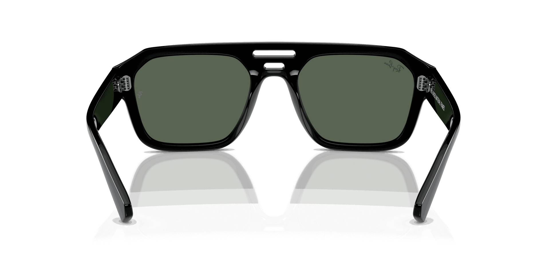 [Dark Green Lenses, Polished Black Frame]