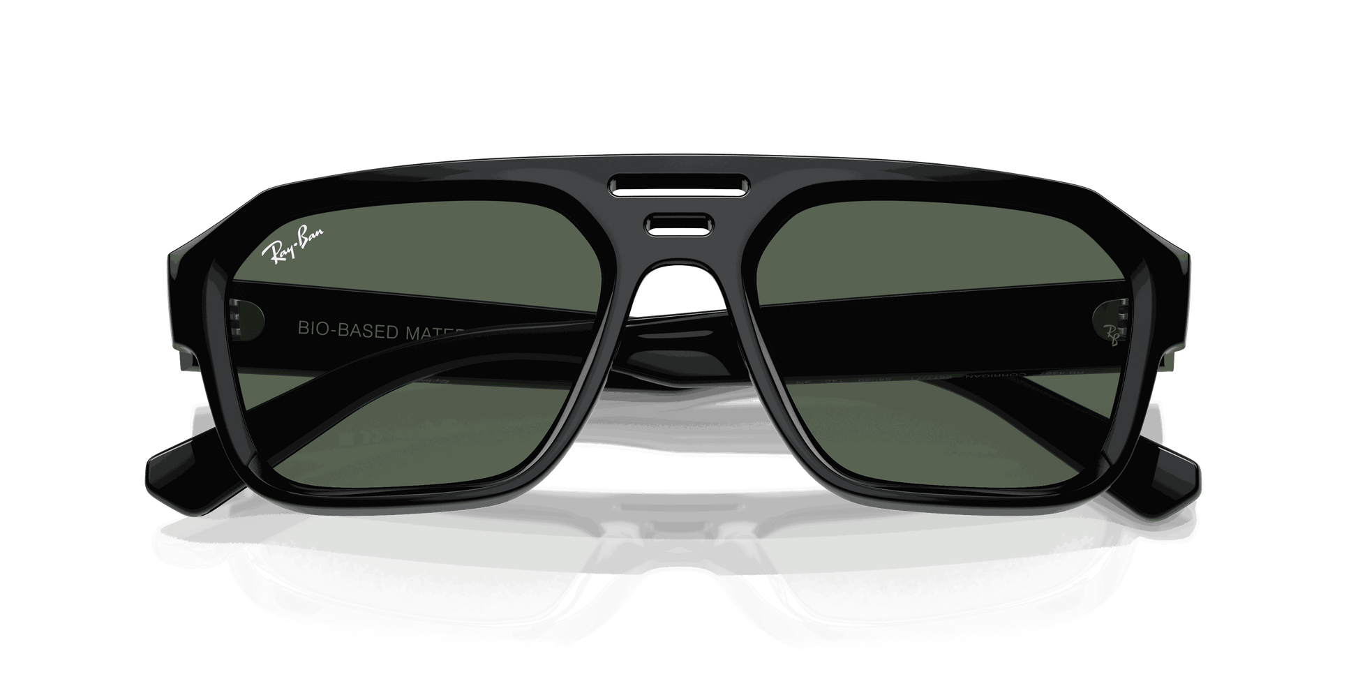 [Dark Green Lenses, Polished Black Frame]