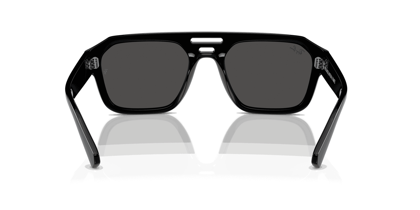 [Dark Grey Lenses, Polished Black Frame]