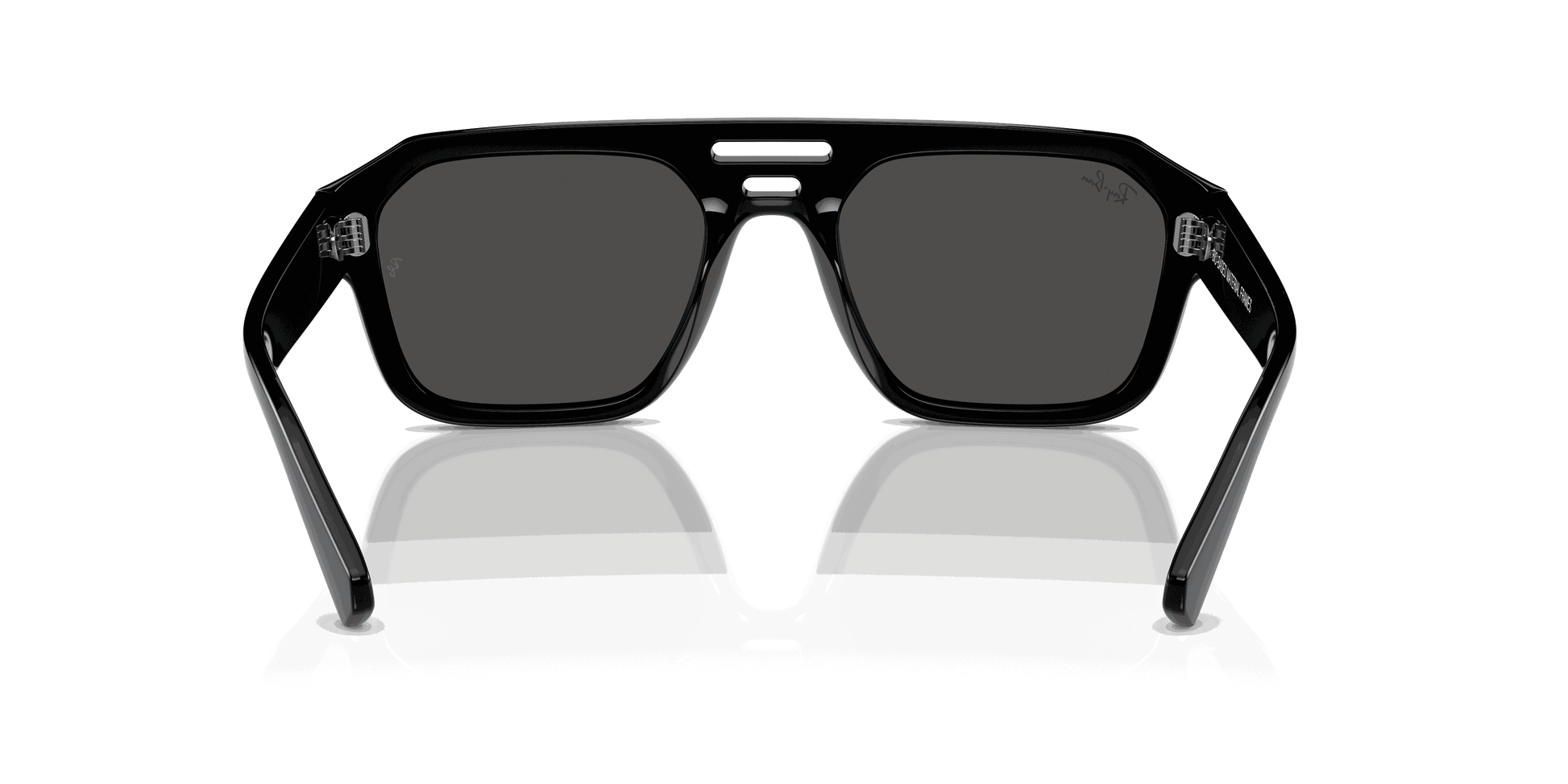 [Dark Grey Lenses, Polished Black Frame]