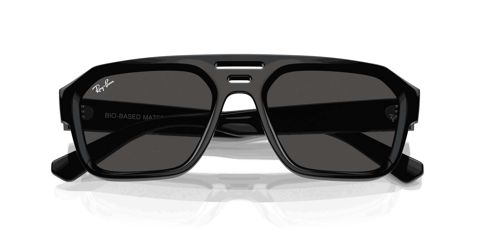 [Dark Grey Lenses, Polished Black Frame]